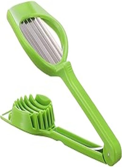 اشتري VELEKA Multi-Purpose Egg and Fruits Slicer, Made in China Green في مصر