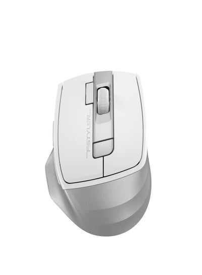 Buy Fstyler Dual-Functions Rechargeable Mouse, [ Desk + Air ] Bluetooth & 2.4GHz Air Illuminate FB45CS Air2, Switch up to 3 Devices, DPI 1000-1200-1600-2000, For Windows / Mac / Chrome OS / Android, White in UAE