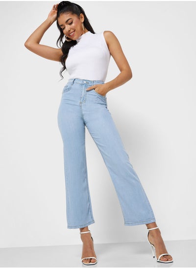 Buy High Waisted Mom Jeans in Saudi Arabia