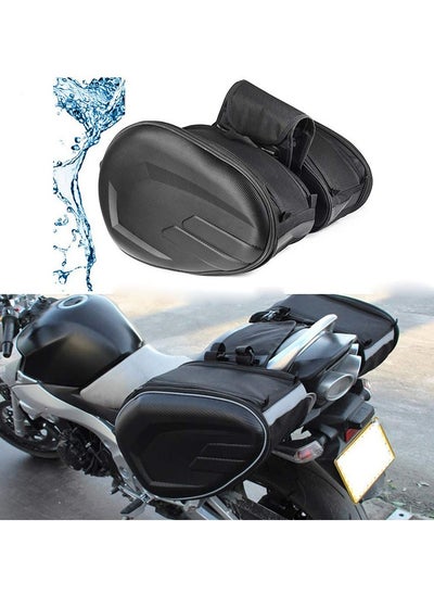 Buy Motorcycle saddle bag, motorcycle bag, side bag, helmet bag, bilateral multifunctional travel and cycling bag in Saudi Arabia