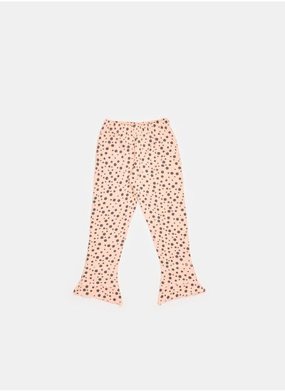 اشتري LEGGING POWDER PINK DOTTED Baby Girls في مصر