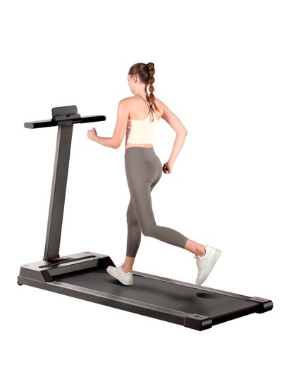 Buy Electric Treadmill Automatic Walking Jogger 1-6KM/H Foldable Walking Mat for Home Office Maximum Load 110kg LED Display with Remote Control and Bluetooth Speaker in Saudi Arabia