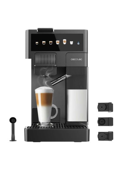 Buy Compact Espresso Coffee Machine with Milk Container FreeStyle Latte, 1350W in UAE