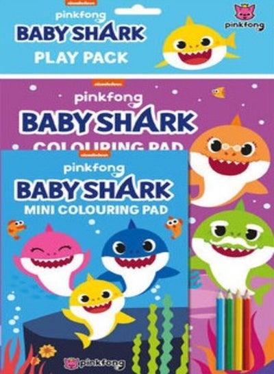 اشتري Baby Shark Colouring Play Pack في مصر