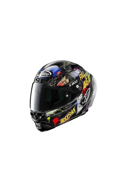 اشتري Nolan X-Lite X-803 RS Ultra Carbon Holeshot 034 Motorcycle Helmet Medium في الامارات