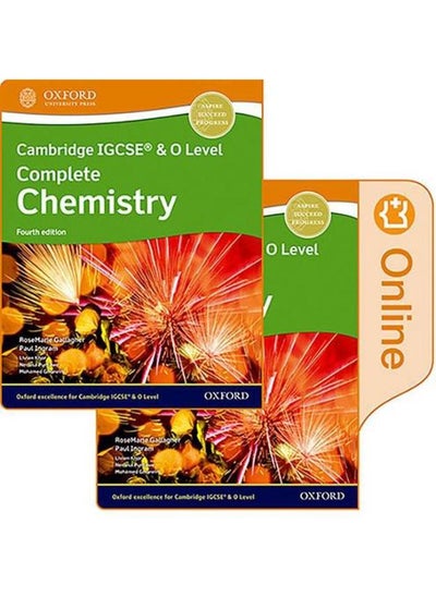 اشتري Cambridge IGCSE  R  & O Level Complete Chemistry  Print and Enhanced Online Student Book Pack Fourth Edition  Ed   4 في مصر