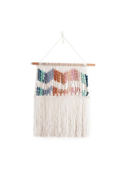 اشتري Cambria Macrame Wall Art 60X80cm - Natural في الامارات