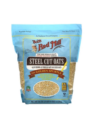 Buy Steel Cut Oats Whole Grain 54 oz 1.53 kg in UAE