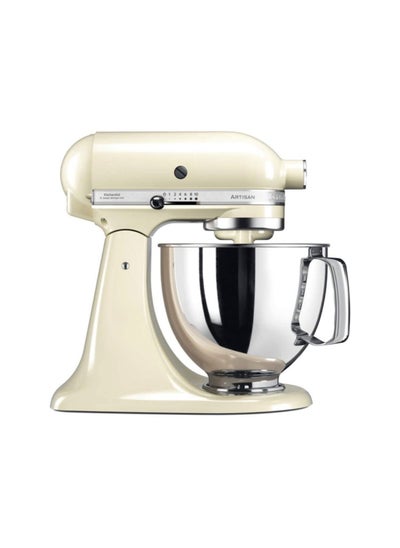 Buy KitchenAid Artisan Stand Mixer 4.8 Litre, 5KSM125B - Almond Cream - Made In USA in UAE