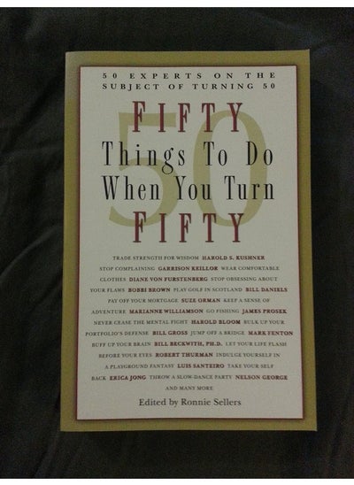 اشتري Fifty Things to Do When You Turn Fifty في الامارات