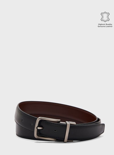 Buy Genuine Leather Reversible Formal Belt in UAE