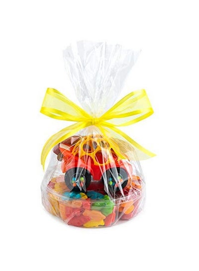 اشتري Clear Basket Bags 12" X 18" Cellophane Gift Bags For Small Baskets And Gifts 1.2 Mil Thick… (10 Bags)… في الامارات