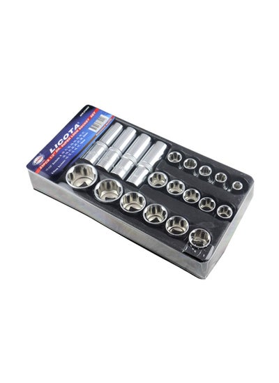 اشتري 23 Pieces 1/2 Super Lock Socket Ack 274003 في الامارات