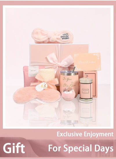 اشتري Premium Spa Gift Basket - High-Quality Care Products, Ideal Gift for Mother's Day or Birthday في السعودية