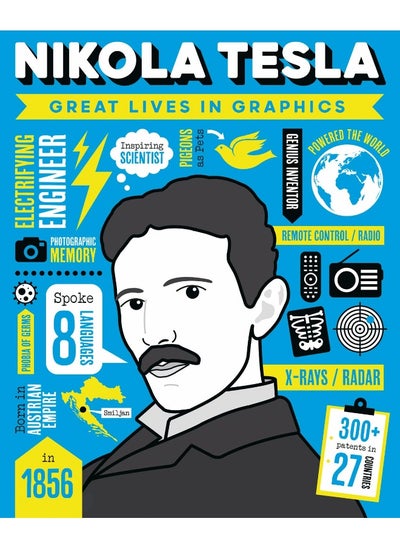 Buy Great Lives in Graphics: Nikola Tesla in UAE