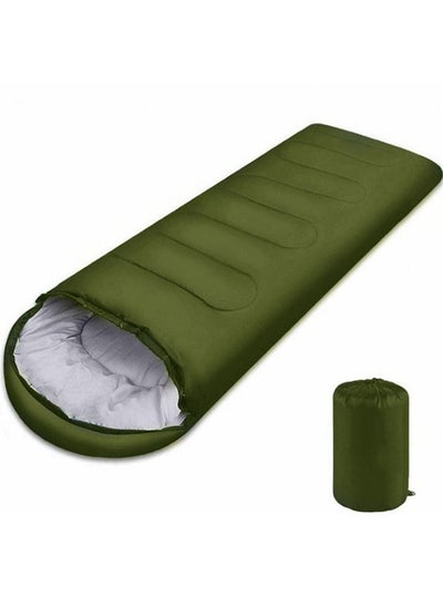 Buy Sleeping Bag,Lightweight and Waterproof Camping Sleeping Bag for Adults and Kids with Compression Sack, Backpacking Sleeping Bag for Outdoor Camping, Hiking and Traveling(Green) in Saudi Arabia