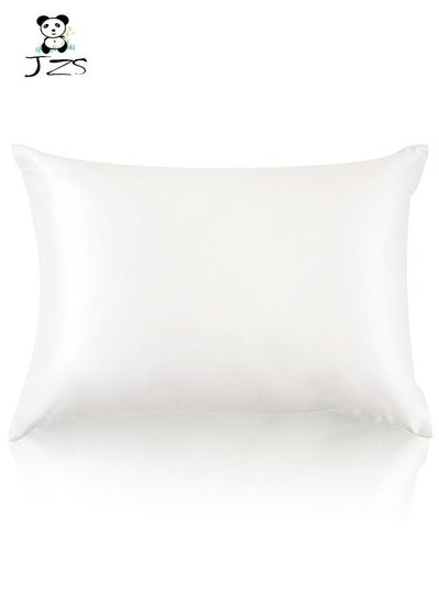 Buy 1 Solid Color Silk Pillow Cover in Saudi Arabia