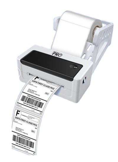 اشتري Bluetooth Shipping Label Printer for Packages - 4x6 Thermal Label Printer for Small Business - Barcode Label Printer for Phone & PAD &PC في الامارات