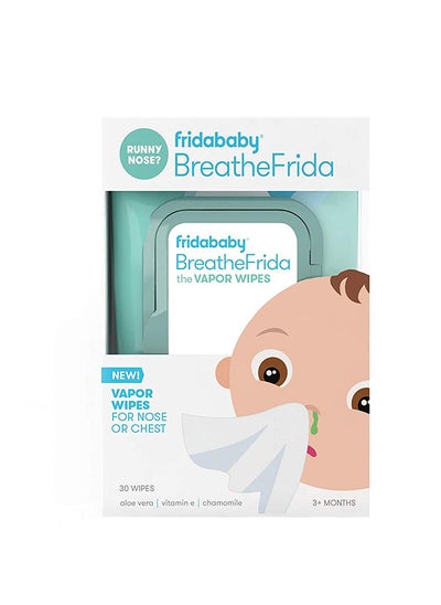 Buy BreatheFrida The Boogerwiper - Nose Chest Wipes, 30 Wipes in UAE