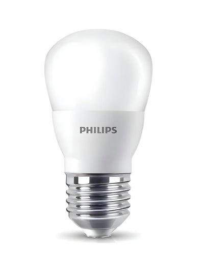 Buy PHILIPS LED Bulb E27 for Luster or Candle, 4 Watt, 3000 Kelvin, 350 Lumen (1 Piece, Warm) in Egypt