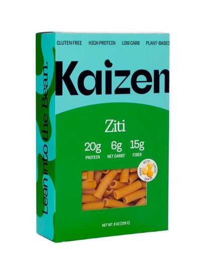 Buy Kaizen Low Carb Pasta Ziti - Gluten-Free, High Protein, Keto Friendly, Plant Based, Made with High Fiber Lupin Flour in UAE