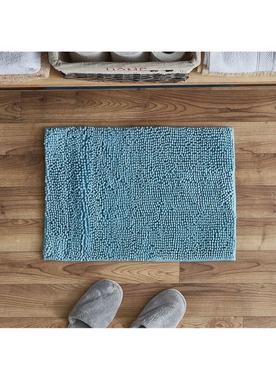 Buy Nicole Microfibre Chenille Bath Mat 60 x 40 cm in UAE