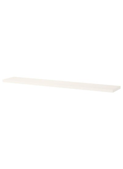 Buy Shelf White 120X20 Cm in Saudi Arabia