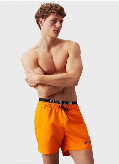 Buy Medium Double Waist Band Swim Shorts in Saudi Arabia