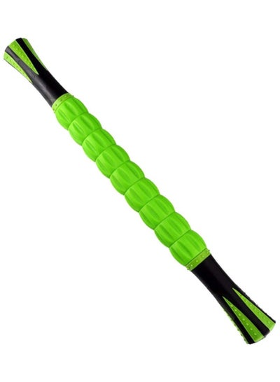 Buy Muscle Roller Massage Stick for Athletes for Relieving Muscle Soreness, Green in Egypt