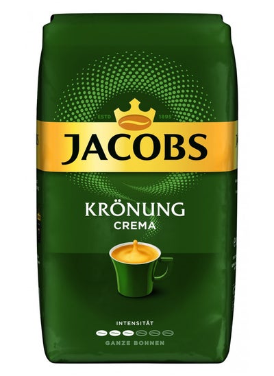 Buy Jacobs Kronung Crema Whole Bean Coffee 1000 Gram / 35.2 Ounce (Pack of 1) in UAE