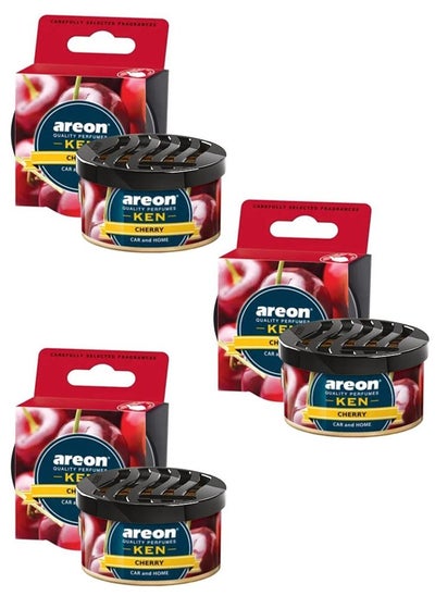 Buy Ken Prefume Car Air Freshener, 3 Pcs, Cherry in UAE