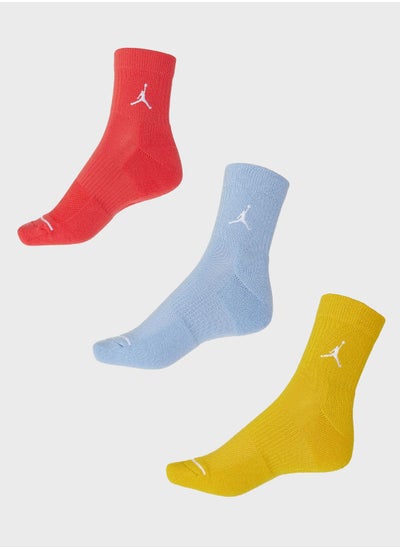 اشتري 3 Pack Jordan Everyday Cushioned Socks في السعودية