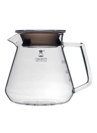 Buy Coffee Glass Server Jug 600ML in Saudi Arabia