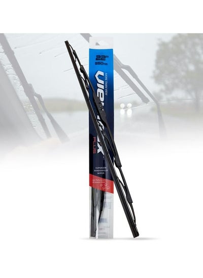 Buy Wiper Blades ( 22 Inch 550mm ) VIEW MAX Windshield Car Wiper Blades, Powerful Performance Conventional in Saudi Arabia