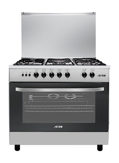 Buy 5 Burners Stoves Surface, Oven And Grill With Full Safety Size 55X80 Cm|Ro-8055Gsf in Saudi Arabia