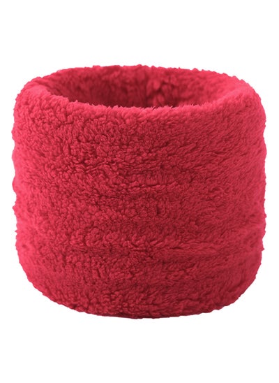 اشتري Unisex Winter Warm Knitted Neck WarmerRed Red في السعودية