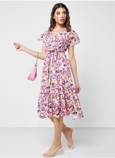 اشتري Floral Printed Dress في الامارات