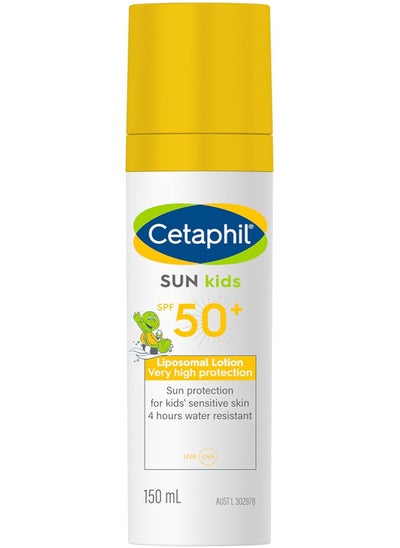 Buy Cetaphil Sun Kids Liposomal Lotion SPF 50+ sunscreen 150ml in UAE