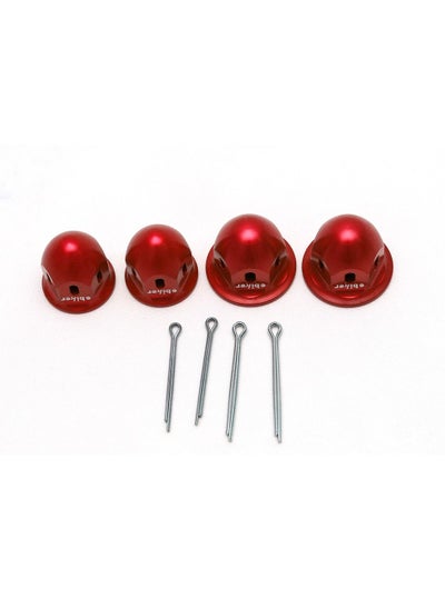 اشتري Wear Resist and corrosion 4PCS Front Spindle Nuts For Yamaha RAPTOR 700 RED في الامارات