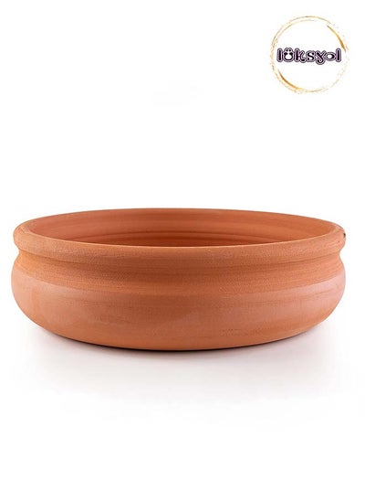 Buy Clay pot for cooking - Handmade oven bowl tajine cooking pot - Microwave & Oven Safe - 100% Natural earthenware pot - Eco friendly terracotta pots for Mexican Indian Korean moroccan Dishes, (8 Pcs) in UAE