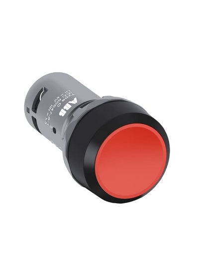 اشتري ABB CP1-10R-10 is a compact pushbutton switch designed for easy integration into control panels and industrial applications Featuring a striking red color this pushbutton provides reliable operation with a single normally open 1NO contact configuration making it an ideal choice for various control tasks. في الامارات