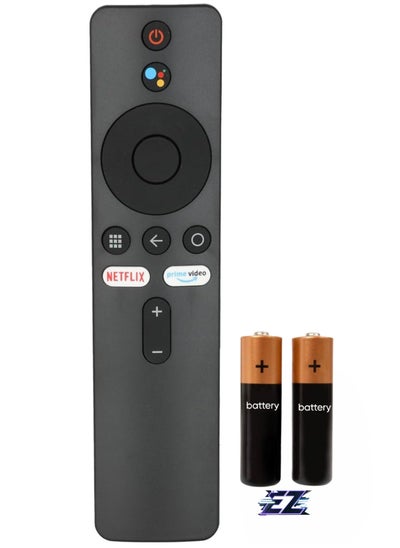 اشتري XMRM-006 Voice Remote Control Compatible with Xiaomi Mi TV Stick Box S/4S/4K MDZ-22-AB MDZ-24-AA with Netflix and Prime Video Buttons with battery في الامارات