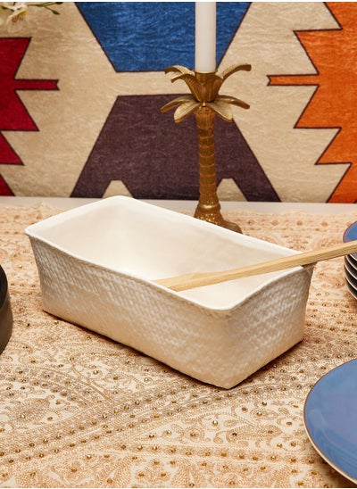 Buy Bowl Rect Dp 26X14 H8 in UAE