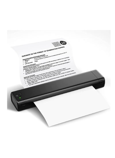 Buy Portable Bluetooth Wireless M80F-A4 Thermal Mobile-Printer, Compact Inkless Printer for Travel, Support Phone & Laptop, Small Printers for Home Use Vehicles Office School Stencils in Saudi Arabia