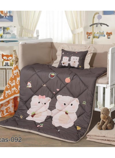 Buy 5-Piece Baby Crib Bedding Set in Saudi Arabia