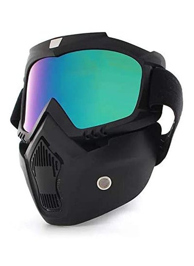 Buy Motorcycle Rider Street Mask Goggles With Colorful Lens in Egypt