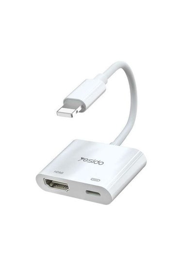 اشتري iPhone Lightning to HDMI 1080P Audio and Video Adapter في الامارات