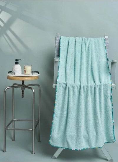 Buy Medium Bath Towel Size 140*70*2.5cm Pistachio in Saudi Arabia