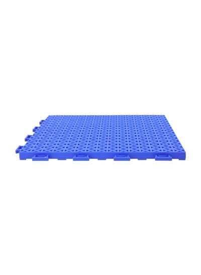 Buy 6-Piece Durable Effortless Interlocking System Square Textured Floor Tiles Set Blue 31 x 35.8 x 10.4 cm CSP-SF-001-BLUE in Saudi Arabia