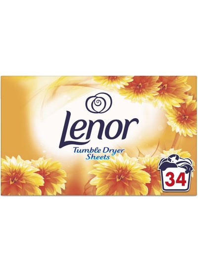 Buy Lenor Tumble Dryer Sheets Summer Breeze 34 Sheets in UAE